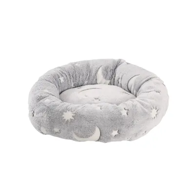 Mon Ami Luki - Panier rond velours phosphorescent Mon Ami Luki - Panier rond velours phosphorescent