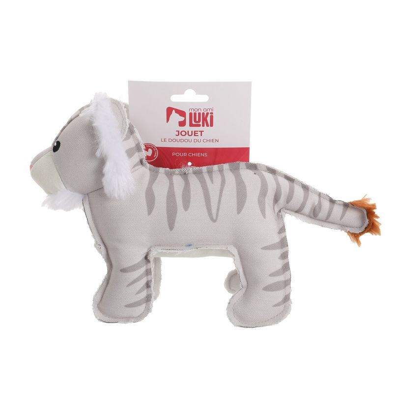 Mon Ami Luki - JOUET TEXTILE TIGRE GRIS