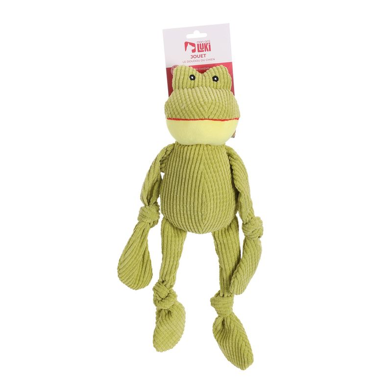 Mon Ami Luki - JOUET PELUCHE ET VELOURS GRENOUILLE VERT 36CM MUTICOLORE