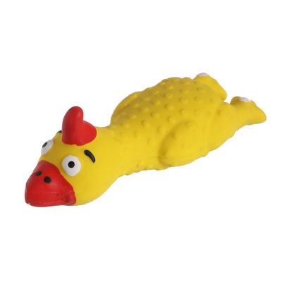 JOUET LATEX POULET PM