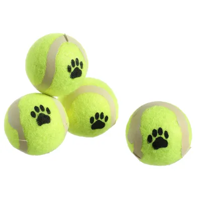 Jouet balle tennis- 4unitées vendues