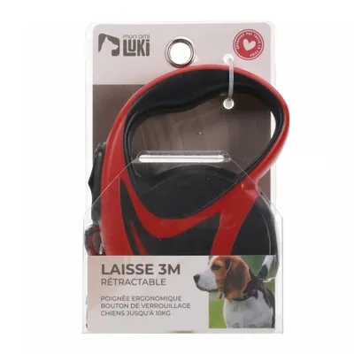 Mon Ami Luki - Laisse retractable filaire-chiens Mon Ami Luki - Laisse retractable filaire-chiens