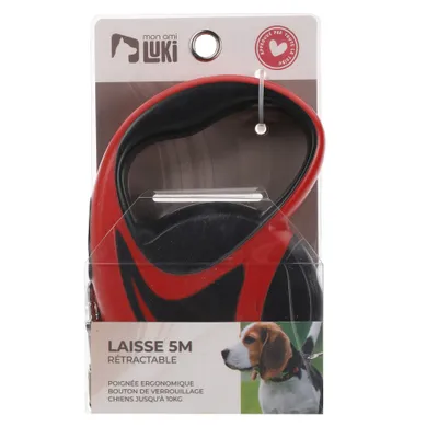 Mon Ami Luki - Laisse retractable filaire-chiens