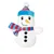 DOOGY Peluche Bonhomme de neige