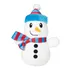 DOOGY Peluche Bonhomme de neige