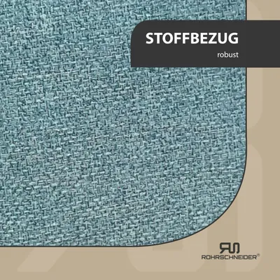 Rohrschneider Gepolstertes Hundesofa mit Füßen in Chromoptik