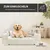 Rohrschneider Gepolstertes Hundesofa mit Chromfüssen