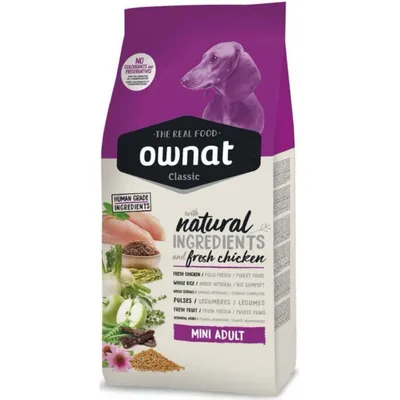 Ownat Croquettes pour chien Classic Mini Adult