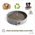 PiuPet® Katzen Kratzbrett I 38cm Durchmesser I Kratzmatte Katze I Filzoptik PiuPet® Katzen Kratzbrett I 38cm Durchmesser I Kratzmatte Katze I Filzoptik