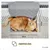 PiuPet Chaise longue chauffante pour chats