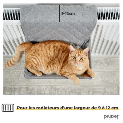 PiuPet Chaise longue chauffante pour chats