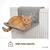 PiuPet Chaise longue chauffante pour chats