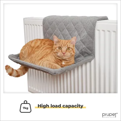 PiuPet Chaise longue chauffante pour chats