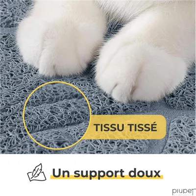 PiuPet Tapis de litière pour chats