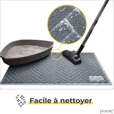 PiuPet Tapis de litière pour chats