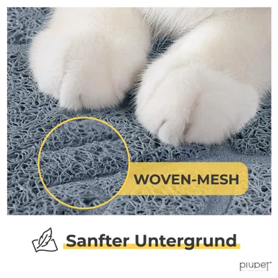 PiuPet Tapis de litière pour chats PiuPet Tapis de litière pour chats