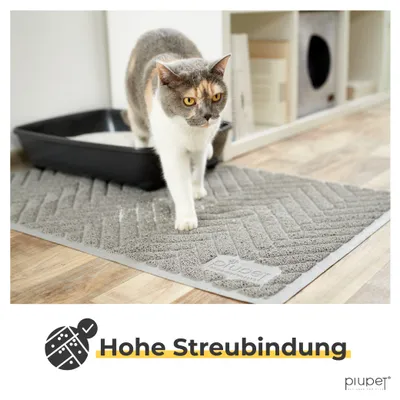 PiuPet Tapis de litière pour chats PiuPet Tapis de litière pour chats