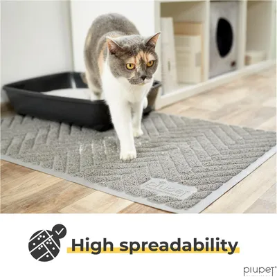 PiuPet Tapis de litière pour chats