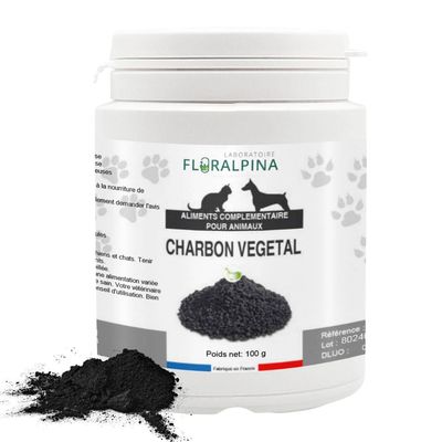 Charbon végétal - Laboratoire Floralpina Charbon végétal 100g - Laboratoire Floralpina