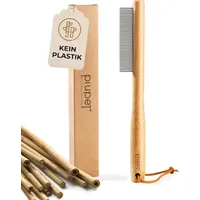 PiuPet® Peigne Anti-Puces pour Chat/Chien I Sans Plastique I Anti-Tiques