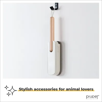 PiuPet® Brosse Anti-Poils Animaux I Autonettoyante I Pour Vêtements