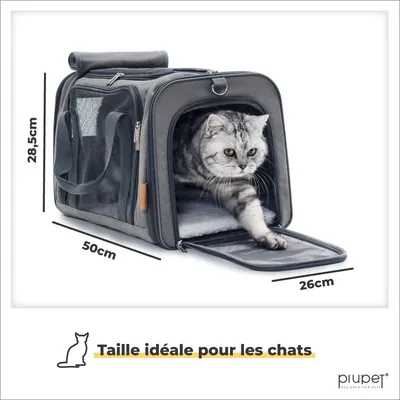 PiuPet Sac de transport pour animaux