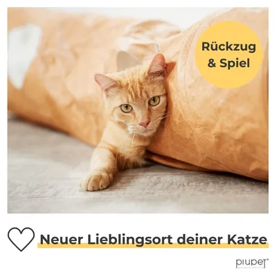 PiuPet Tunnel pour chats PiuPet Tunnel pour chats
