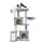 H 100 x W 49 x H 49 cm Gris