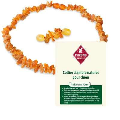 ChronoBalance - colliers d'ambre pour chats