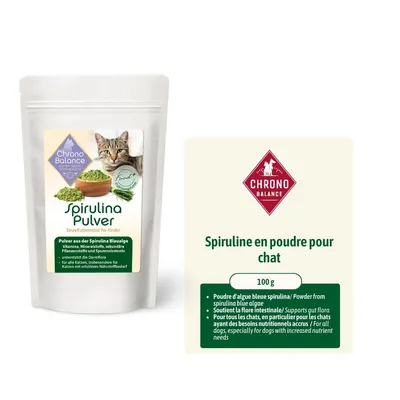 ChronoBalance - Spiruline en poudre pour chat ChronoBalance - Spiruline en poudre pour chat