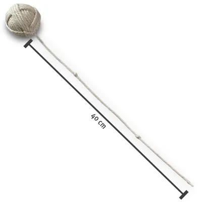 KATER KASIMIR Balles pour chats. 2 pelotes de coton comme jouets pour chat