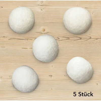 LEO LÖWENKATZ 5 balles en feutre pour chat. Feutre 100% pure laine