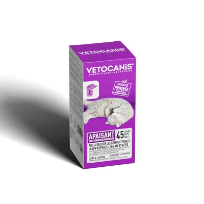 Vetocanis, Diffuseur Apaisant Chat + Recharge 48ml (45 jours)