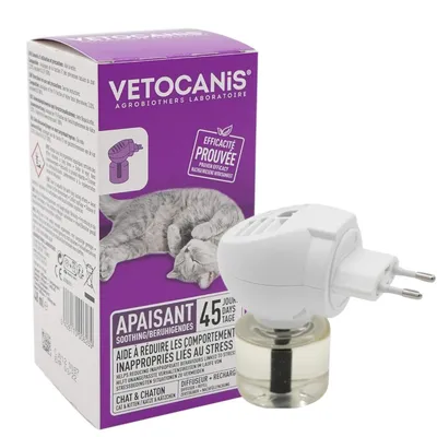 Vetocanis, Diffuseur Apaisant Chat + Recharge 48ml (45 jours)
