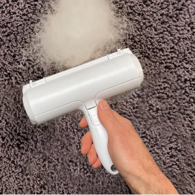 LEO LÖWENKATZ Rouleau anti poils d'animaux, brosse anti poils