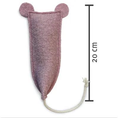 KATER KASIMIR Lot de 2 jouets souris XL avec herbe à chat et valériane
