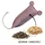 KATER KASIMIR Lot de 2 jouets souris XL avec herbe à chat et valériane