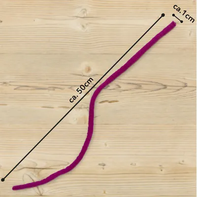 LEO LÖWENKATZ Serpent en feutre pour chats. Fabriqué à la main