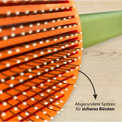 LEO LÖWENKATZ Brosse pour chat autonettoyante, brosse chat