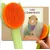 LEO LÖWENKATZ Brosse pour chat autonettoyante, brosse chat