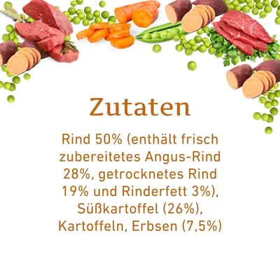 Wildfang Adult Trockenfutter mit Angus Rind - getreidefrei