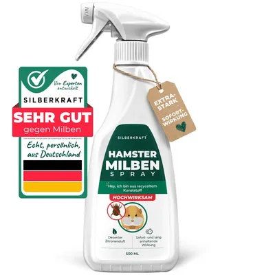 SILBERKRAFT Spray anti-acariens pour hamsters SILBERKRAFT Spray anti-acariens pour hamsters