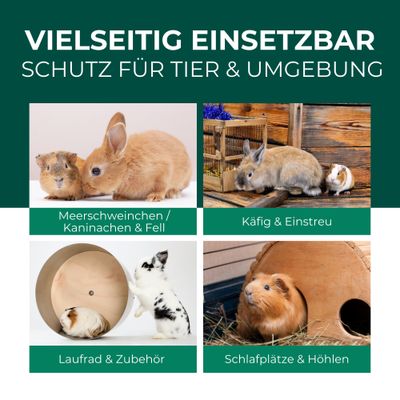 SILBERKRAFT Spray anti-acariens pour cochons d'Inde & lapins