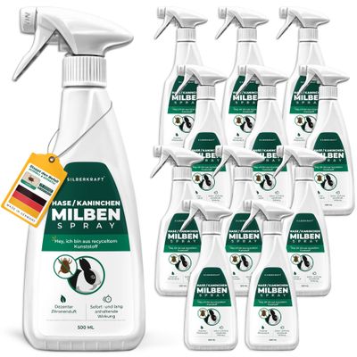 SILBERKRAFT Spray anti-acariens pour lapins/hares