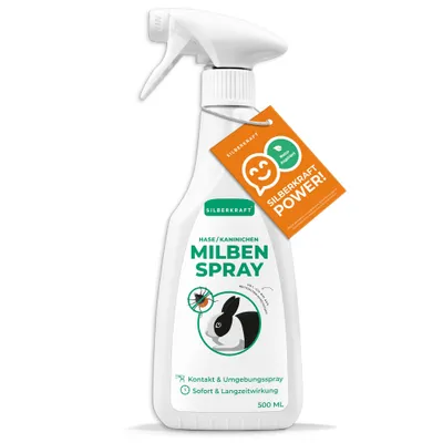 SILBERKRAFT Spray anti-acariens pour lapins/hares