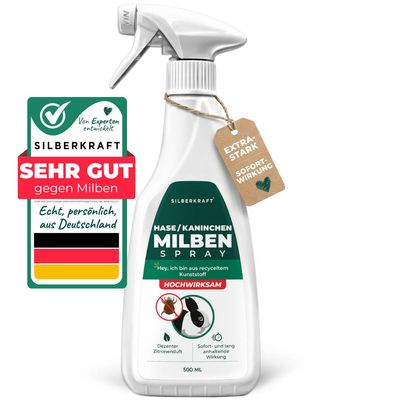 SILBERKRAFT Spray anti-acariens pour lapins/hares