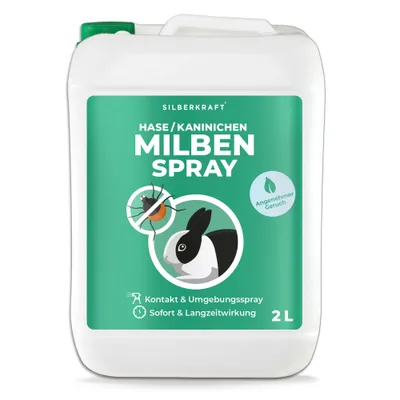 SILBERKRAFT Spray anti-acariens pour lapins/hares
