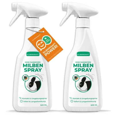 SILBERKRAFT Spray anti-acariens pour lapins/hares