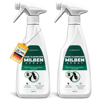 SILBERKRAFT Spray anti-acariens pour lapins/hares