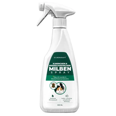 Silberkraft Milbenspray Meerschweinchen & Kaninchen – Repellent-Spray